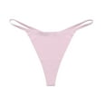 thumbnail image 2 of BLVB Seamless Thongs for Women No Show Thong Underwear Breathable G-String Thong Panties for Ladies, 2 of 3