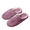 Purple, variant on Unisex Men's and Women's Slippers Comfort Knitted Cotton-Blend Closed Toe Suede Bottom Non-Slip House Shoes Indoor & Outdoor