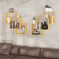 thumbnail image 2 of Juego de Repisas, Nichos, Trio Cuadrados Bertolini AM 3080 Amarillo, 2 of 3