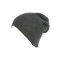 thumbnail image 2 of Lightweight Thin Slouch Beanie- Charcoal, 2 of 2