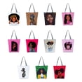 thumbnail image 2 of Qarigey Bolso de moda Cool Black Girl - Durabilidad Gran capacidad Bolsos con cremallera Damas hl2114 Type3 NO3, 2 of 6