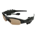 thumbnail image 5 of Bluetooth 5.0 gafas de sol energía solar gafas inalámbricas auriculares auriculares estéreo marrón oscuro, 5 of 5