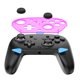thumbnail image 1 of Carcasa de recambio compatible con el mando Pro de segunda generación de Nintendo Switch: carcasa transparente con teclas, 1 of 10