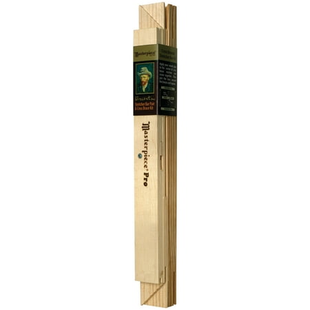 Profile Bar - Masterpiece Vincent Pro Stretcher Bar Pair & Cross Brace Kit, 7/8