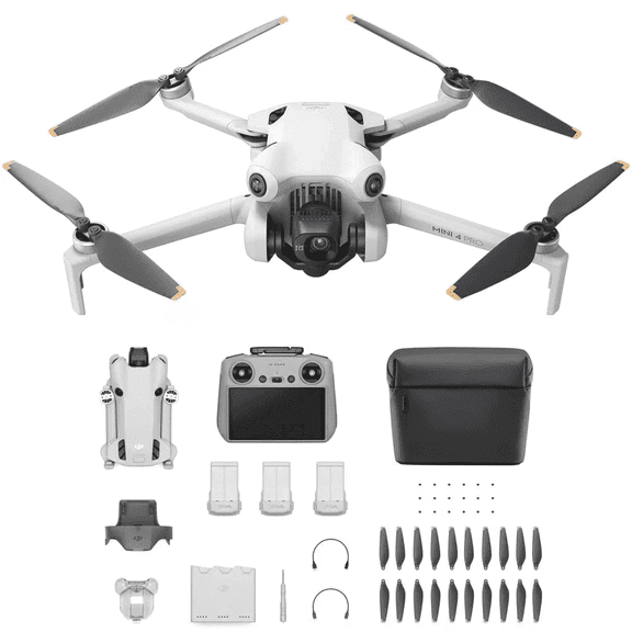 DJI Mini 4 Pro Fly More Combo Drone with RC 2   3 Batteries / NEW