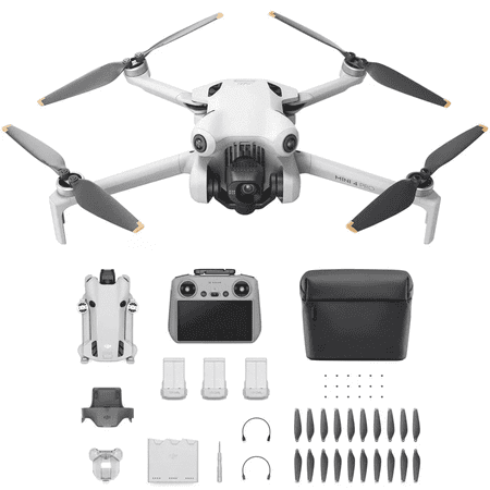 DJI Mini 4 Pro Fly More Combo Drone with RC 2 + 3 Batteries / NEW