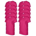 thumbnail image 1 of Gildan T-Shirt Sans Coutures Prélavé pour Femmes, Lot de 10, 1 of 1