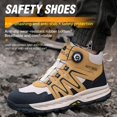 thumbnail image 2 of Safety Shoes Indestructible Work Shoes Steel Toe Men Anti-Punctur Protective Work Boots Safety Non Slip Construction Work Shoes, 2 of 5