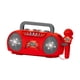 thumbnail image 2 of Micrófono para Niños, Máquina de Karaoke, Mini Altavoz, Regalos de Cumpleaños, Juguetes de Aprendizaje Portátiles para Fiesta de Viaje Al Aire Libre Rojo, 2 of 8