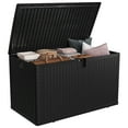 thumbnail image 1 of BeesClover Boîte de Rangement Extérieure Étanche de 120 Gallons, Boîte de Rangement pour Patio et Terrasse, 1 of 8