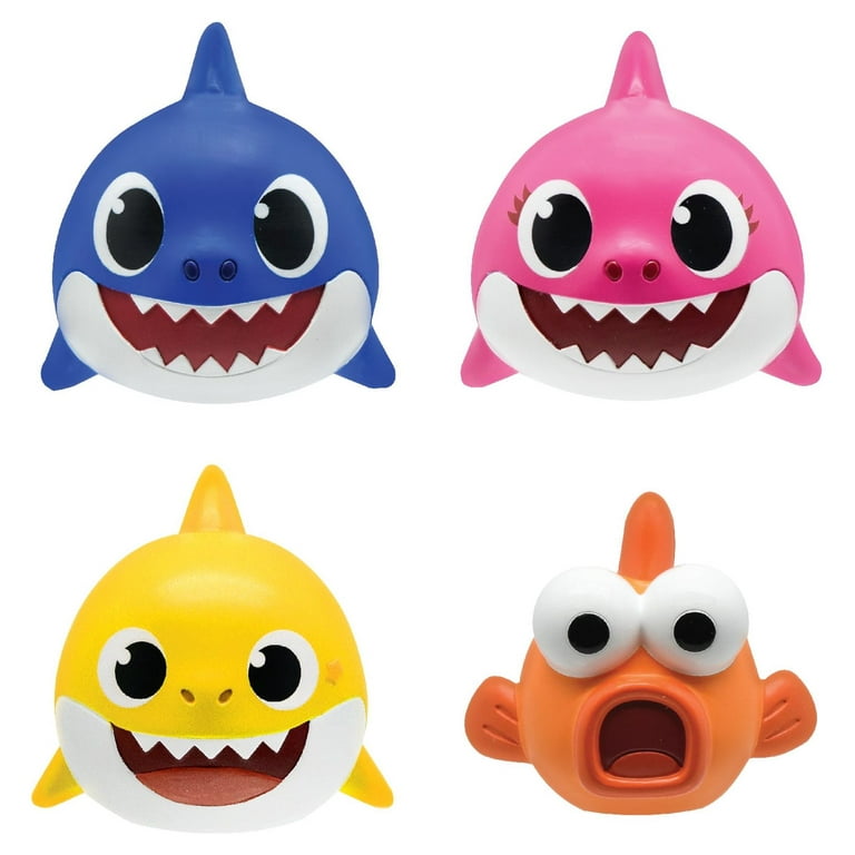 Mash ems Baby Shark Squishy Surprise Characters Collect All 6 Series 1 Styles may vary Includes Only 1
