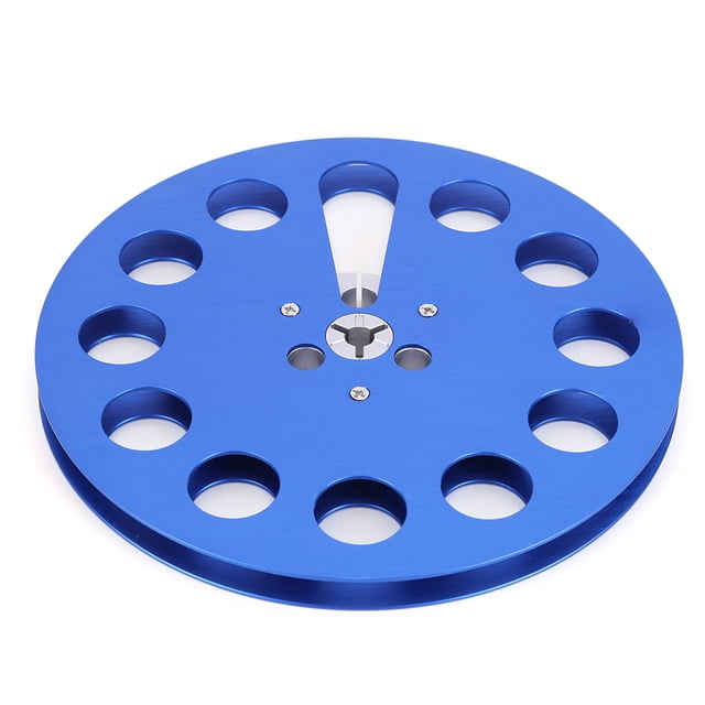 Carrete De Cinta Vacío Carrete de cinta vacío de 7 pulgadas, carrete de cinta en blanco para Studer ReVox/TEAC/BASF (11 agujeros azul) Tmvgtek Para estrenar