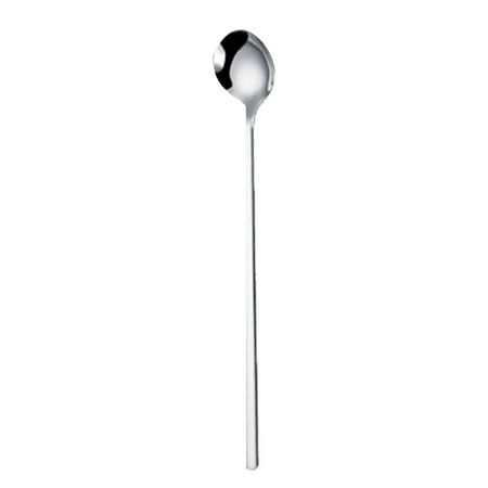 

Cterwk 2PCS Coffee Spoons Long Handle Ergonomic Teaspoons Ice Tea Spoons