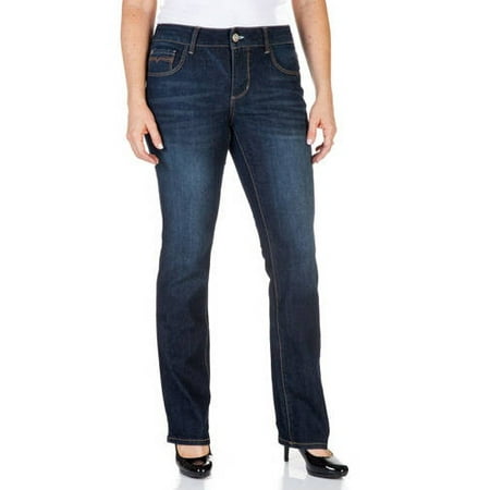 Faded Glory - Women's Straight Leg Jeans Available in Regular, Petite ...