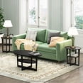 thumbnail image 5 of Furinno JAYA Oval End Table, Walnut, Set of 2, 5 of 7