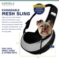 thumbnail image 3 of Katziela Pet Carrier Sling Bag for Small Dogs, Puppies and Cats, 3 of 6