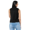 thumbnail image 3 of Lee Womens and Plus Smocked High-neck Tank Top, S-4X, 3 of 7