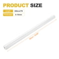 thumbnail image 2 of 1 Set 6D Carbon Fiber Vinyl Wrap 19.69" x 7ft Self-Adhesive Car Sticker Waterproof Wrap Roll for DIY Decor Automotive Exterior Interior Protection with Scraper Tool, White, 2 of 7