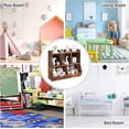 thumbnail image 2 of Yesfashion Kids Bookshelf and Bookcase Toy Storage Multi Shelf with Cubby Organizer Cabinet for Boys Girls, 2 of 8