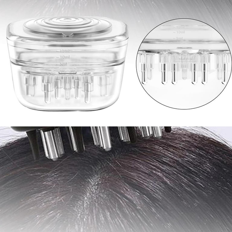  IMIKEYA 3pcs scalp applicator hair oil dispenser comb