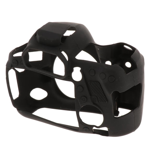 Caja Proteccíon De Silicona Suave Para Cámara Fullbody Proteccíon Contra Arañazos, Caídas, Golpes Negro Sunnimix Estuche de la cámara