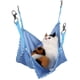thumbnail image 2 of Linda pequeña mascota gato jaula hamaca suave cama colgante gatito cachorro hurón cama animal resto azul S, 2 of 3