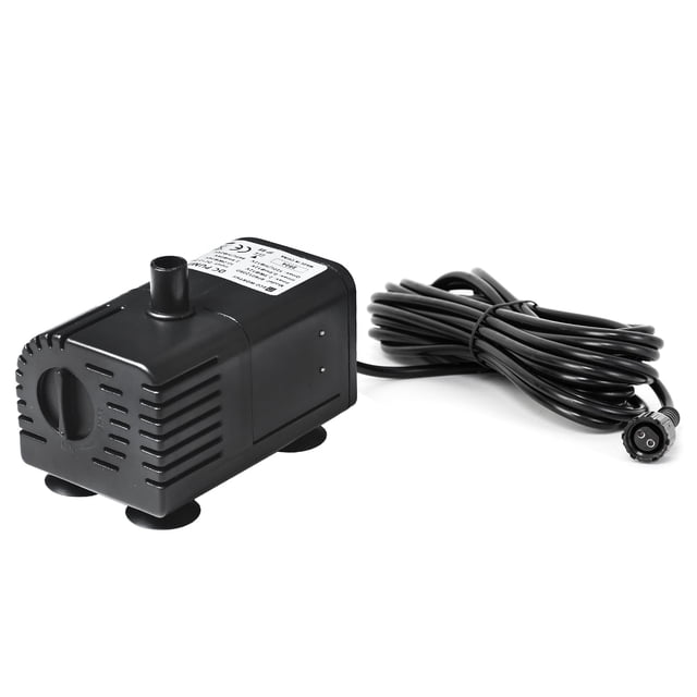 Bomba de Agua ECO-WORTHY 216 GPH Sin Escobillas 12-24V DC con Cable de 5m
