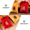 thumbnail image 4 of MasteelfCA 4Pcs Small Chinese Embroidered Organizers Pocket Silk Coin Bag Sachet Pouch, 4 of 7