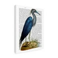 thumbnail image 2 of Trademark Fine Art 'Blue Heron Modern 2' Canvas Art by Fab Funky, 2 of 3