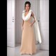 thumbnail image 5 of Vestidos Formales para Mujer: Vestidos de Fiesta, Vestidos de Noche con Cuello en V, Vestidos de Cóctel y Vestidos de Invitada de Boda. Caqui L, 5 of 9