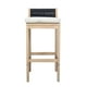 thumbnail image 2 of Juego De Mesa De Madera Maciza Con 2 Sillas Altas Bossa Cala, 2 of 5