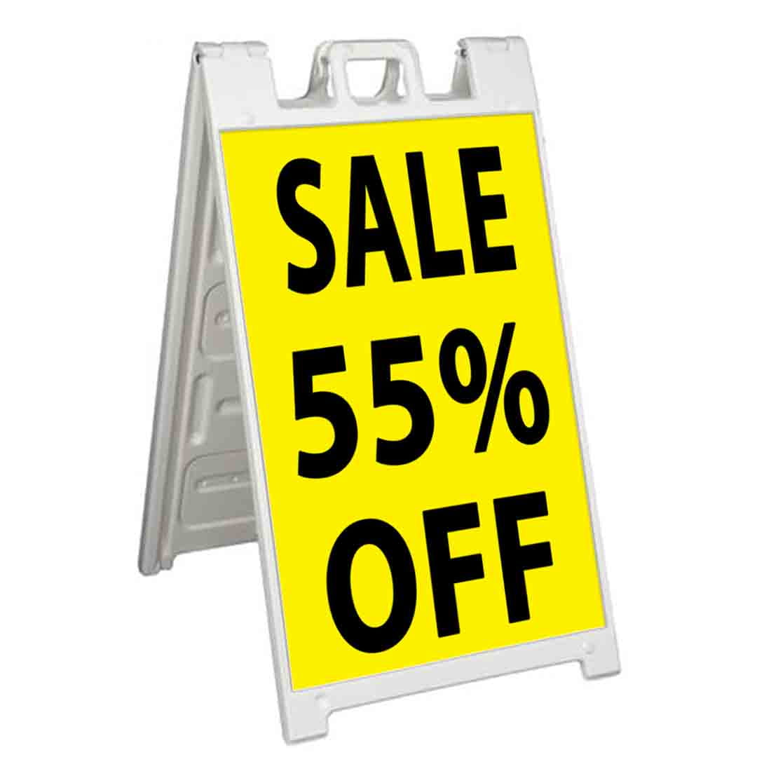 Sale 55 Percent Off (24" X 36") Standard A-Frame Signicade, Includes Decal Applied To Stand