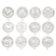 thumbnail image 4 of 12 unids/set de acero inoxidable signo del zodiaco collar pulsera colgante para joyería artesanal DIY, 4 of 14