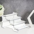 thumbnail image 4 of Soporte de exhibición transparente Baoblaze Riser Showcase Fixtures stand de exposición de figuras 17 cm x 21 cm x 12 cm, 4 of 8