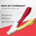 thumbnail image 4 of Buckle Disposable Tourniquet Portable Latex Free Elastic Tourniquet for Camping, 4 of 5