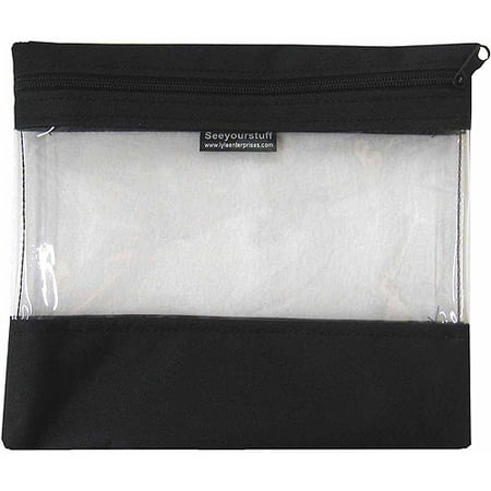 Seeyourstuff Clear Storage Bags, 10" x 11"