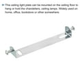 thumbnail image 4 of Kit de placa de luz de techo Uxcell de 110 mm para candelabro, 4 of 5