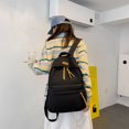 thumbnail image 3 of Bolsa Mochila escolar para hombre y mujer de viaje impermeable Color Ehuebsd sólido, 3 of 8