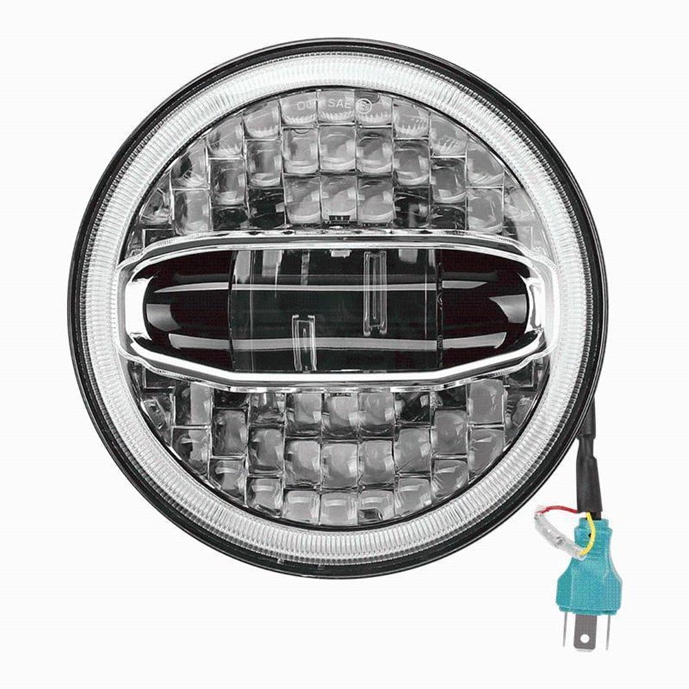 7" Inch Blue Halo Ring DRL LED Headlight Angel Eyes For Harley-Davidson 7" Inch Blue Halo Ring DRL LED Headlight Angel Eyes For Harley-Davidson