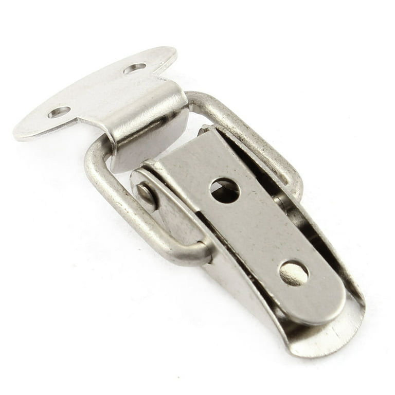 2Pcs Stainless Steel Chrome Toggle Latch For Chest Box Case Suitcase Tool  Cl;;^