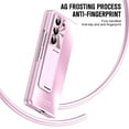 thumbnail image 6 of Case for Samsung Galaxy Z Fold 6, Plating Anti-Scratch Shockproof Glossy Hard PC Ultra Slim with Screen Protector Anti-Scratch Phone Case Cover Women Men for Samsung Galaxy Z Fold 6 - Pink, 6 of 7