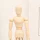 thumbnail image 3 of 4Pcs Wooden 3D Movable Joint Puppet Ornaments Delicate Doll Sketch Model Adornments Wooden Crafts Decoration (Wood Color), 3 of 3