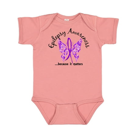 

Inktastic Epilepsy Butterfly 6.1 Gift Baby Boy Bodysuit