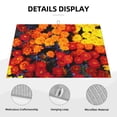 thumbnail image 3 of Fotbe Marigold Flowers In Different Colors Alfombrilla de Secado para Cocina con Estampado, 18x24 Pulgadas, 3 of 7