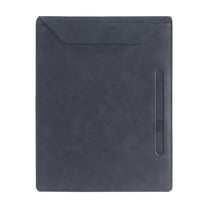A4 Leather Clipboard Folder, Binder clipboard A4 Clip File, Leather Portfolio for Men and Women, Business Portfolio Binder, with 1 Pen Holder & Document Sleeve, Notepad Clipboard