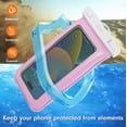 thumbnail image 4 of Funda flotante impermeable para teléfono Sonix con cordón, color rosa, 4 of 9