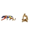 thumbnail image 1 of esculturas,estatua de figura decorativa andante,Figura de lector abstracto,Estatua de pensador abstracto,arte,artesanías,decoraciones,Figuras humanas decorativas para estantería de oficina, 1 of 8