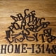thumbnail image 2 of Injueey No es fácil de desvanecer Placa de número de casa de metal Decoración de puerta impecable Durable y resistente al óxido B17--X Type3 NO3, 2 of 6