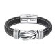 thumbnail image 1 of Esposas,Pulseras de cadena con dijes para hombres y mujeres delicadas,Pulsera de moda para regalo de novia y novio,Pulseras de cadena con dijes,pulsera grabada,Accesorio de pulsera de moda para, 1 of 9