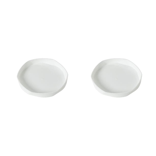Bandeja para flores Toystoory 2piezas Blanco a prueba de golpes